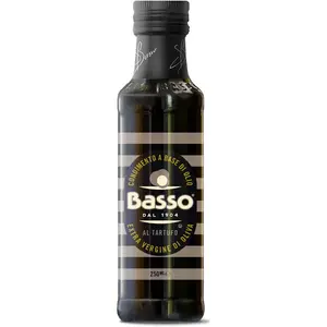 Truffle-Flavored Extra Virgin Olive Oil 12 Bottles Per Box Premium Quality for Plant-Based Cooking