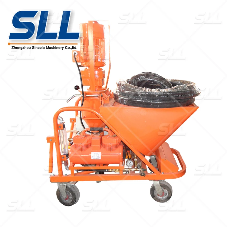 High Efficiency Inner and External Wall Concrete Spray Plaster Machine for Wide Application