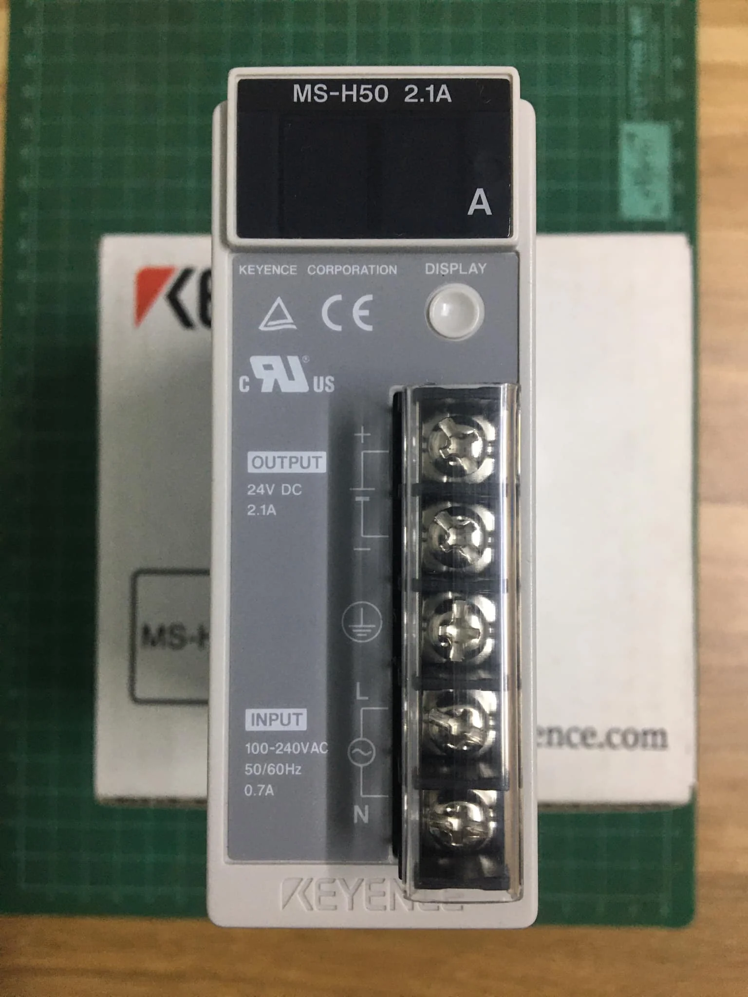 Original Keyence MS-H50 Switching Power Supply, 100-240V AC Input, 24V ...