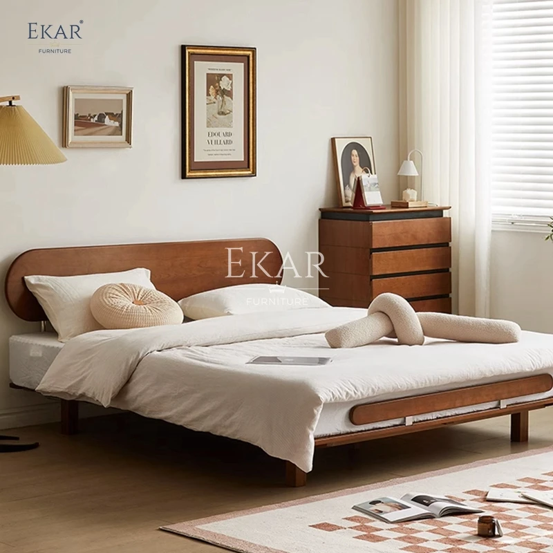 product new design modern furniture bedroom wooden bed387-61