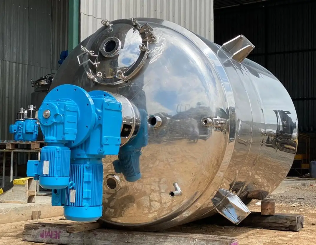 Pyrolysis Gasification Reactor Polyester Resin Turnkey Projects Chemical Reactor With Formulation