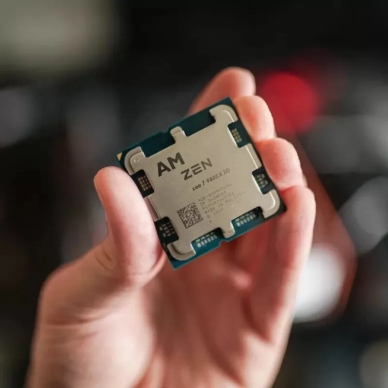 AM5 R9 9700X3D Processor 8 Cores 4.7 GHz, 9000 Series AMD CPU for