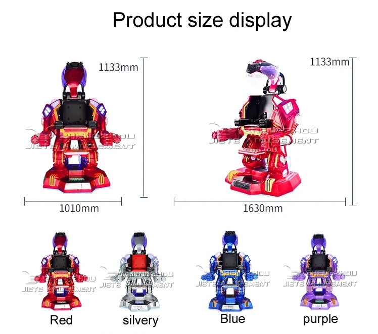 High quality theme park equipment electric walking robot amusement ride on robot for kids
