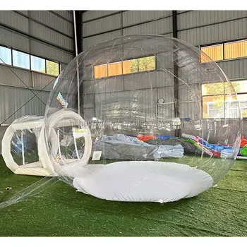 High Quality inflatable bubble house bubble tent bouncy castle snow globe balloons for kids and adults for events