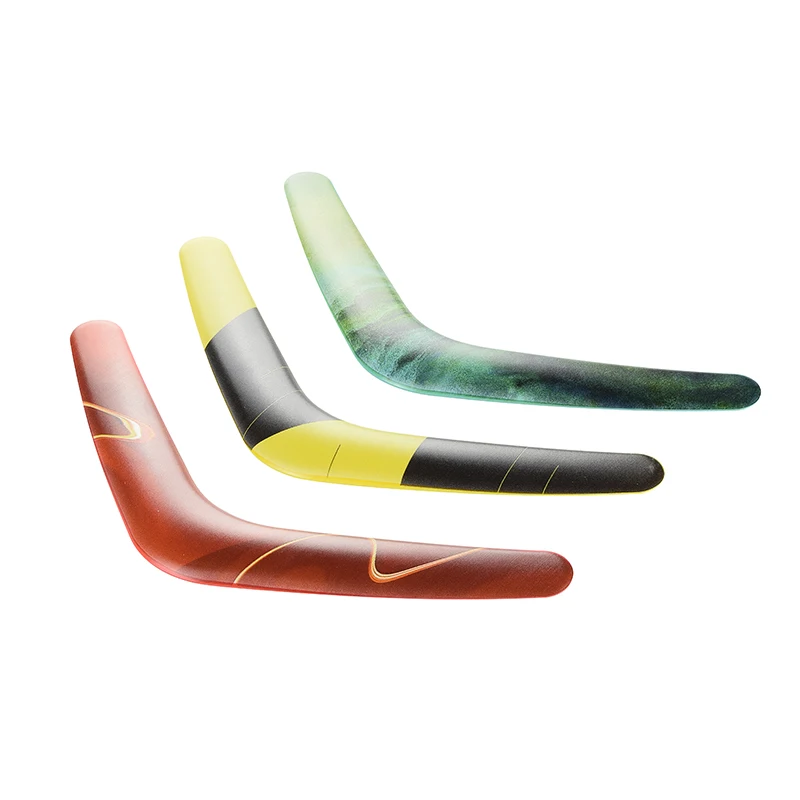 卸売向け高品質プロモーションギフト：耐久性抜群のプラスチック製V字型フライングブーメラン（子供用おもちゃ）