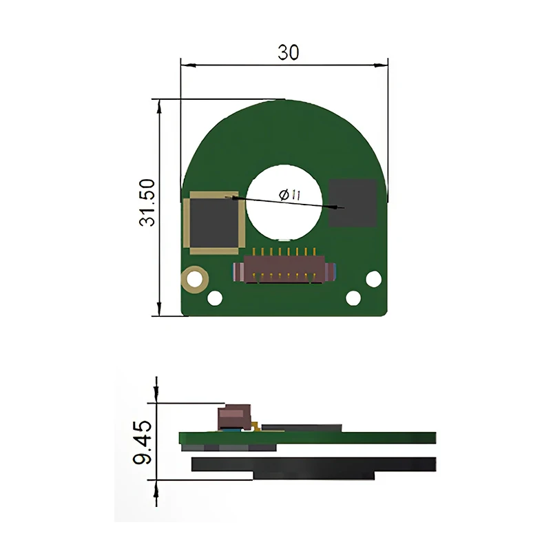 Servo Motor with Encoder Arduino Rotary Encoder