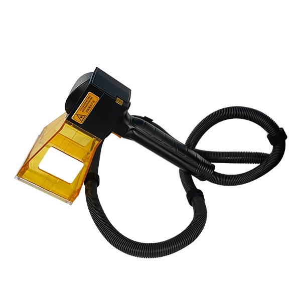 Mini 20w 30w Portable Handheld Automatic Fiber Laser Deep Engraving Marking Machine for Stainless Steel Dog Tag