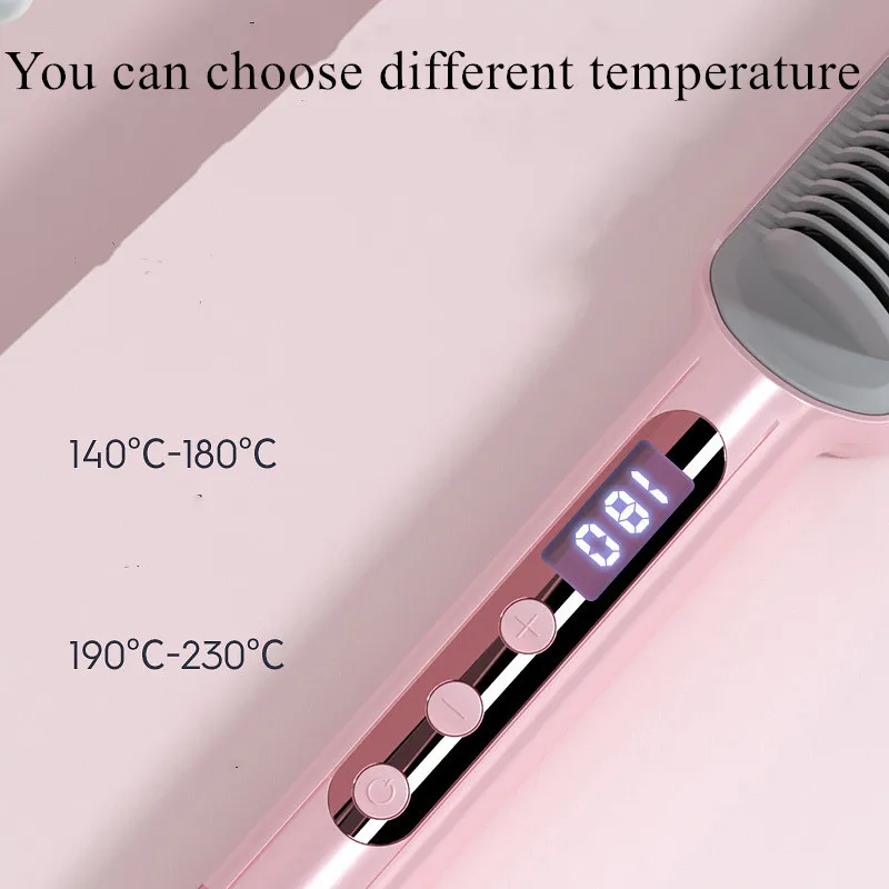hair straightener brush