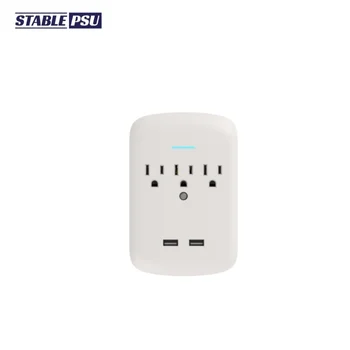 StablePSU ETL certified 3 Outlets Power Socket with 2 USB Ports