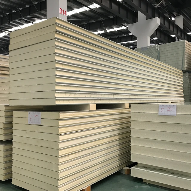 Heat Insulation Insulated Board Polyurethane Panels for Cold Storage