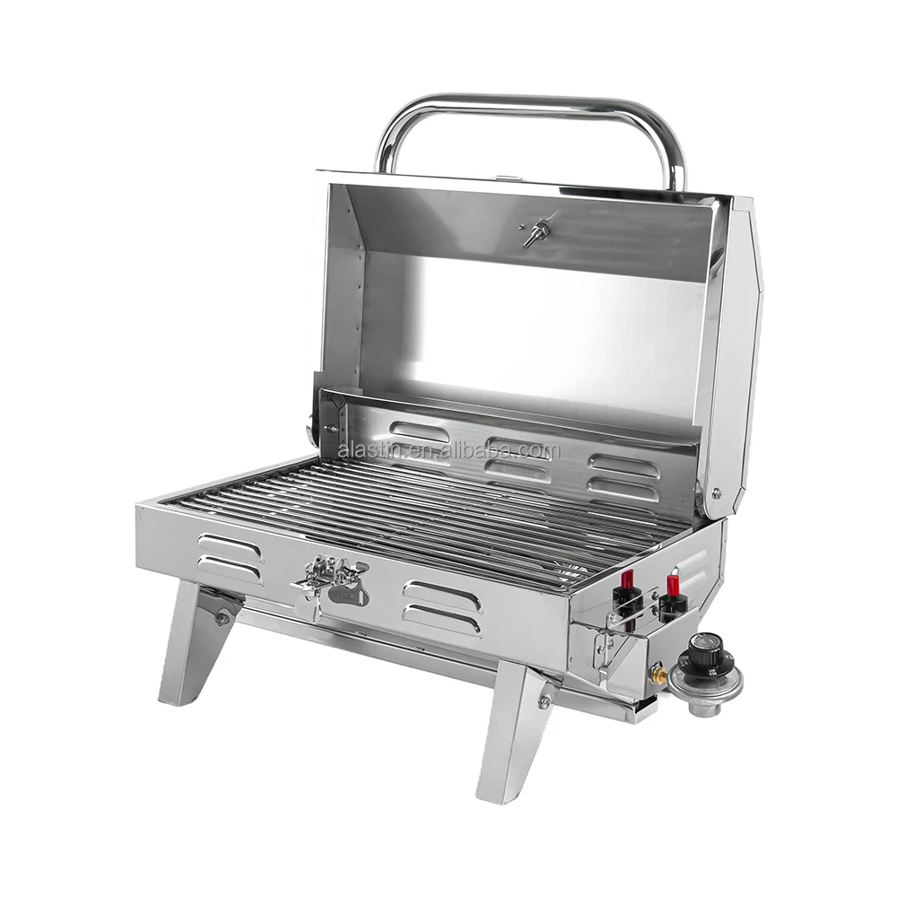 Marine Stainless Boat BBQ Barbecue Yacht Portable Gas Grill with Boat ...