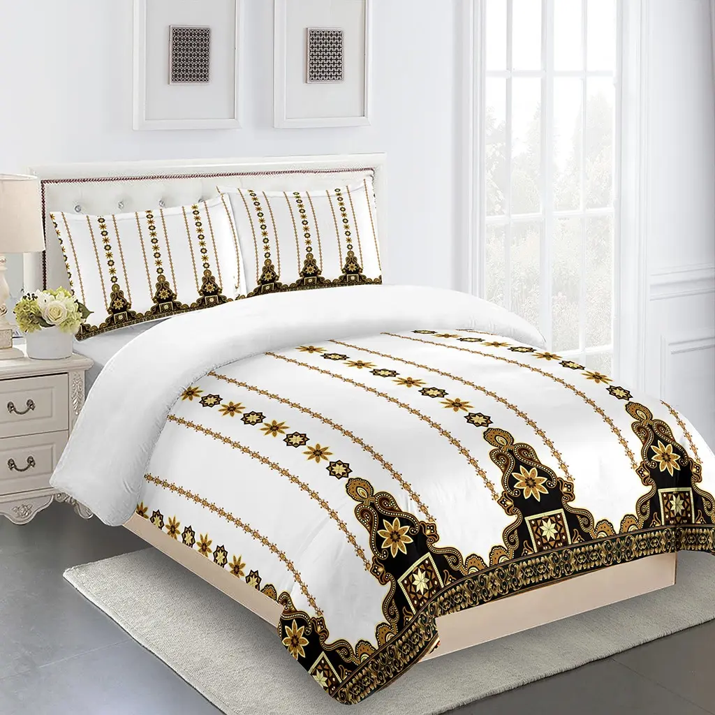 Ethiopian Traditional Saba Telet Customized Design 3d Printed Bedding