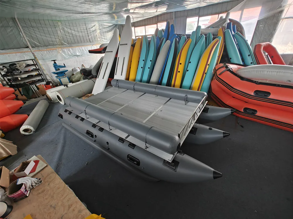 Alibaba.com: 4.5m Inflatable Three Pneumatic Float Boat for Fishing ...