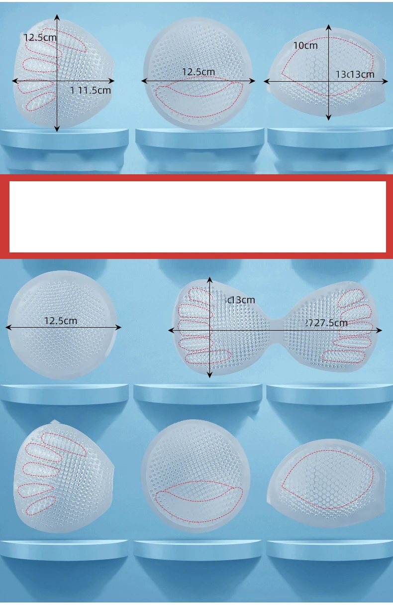 2024 New Hot Transparent Women Breast Nipple One Piece Bra