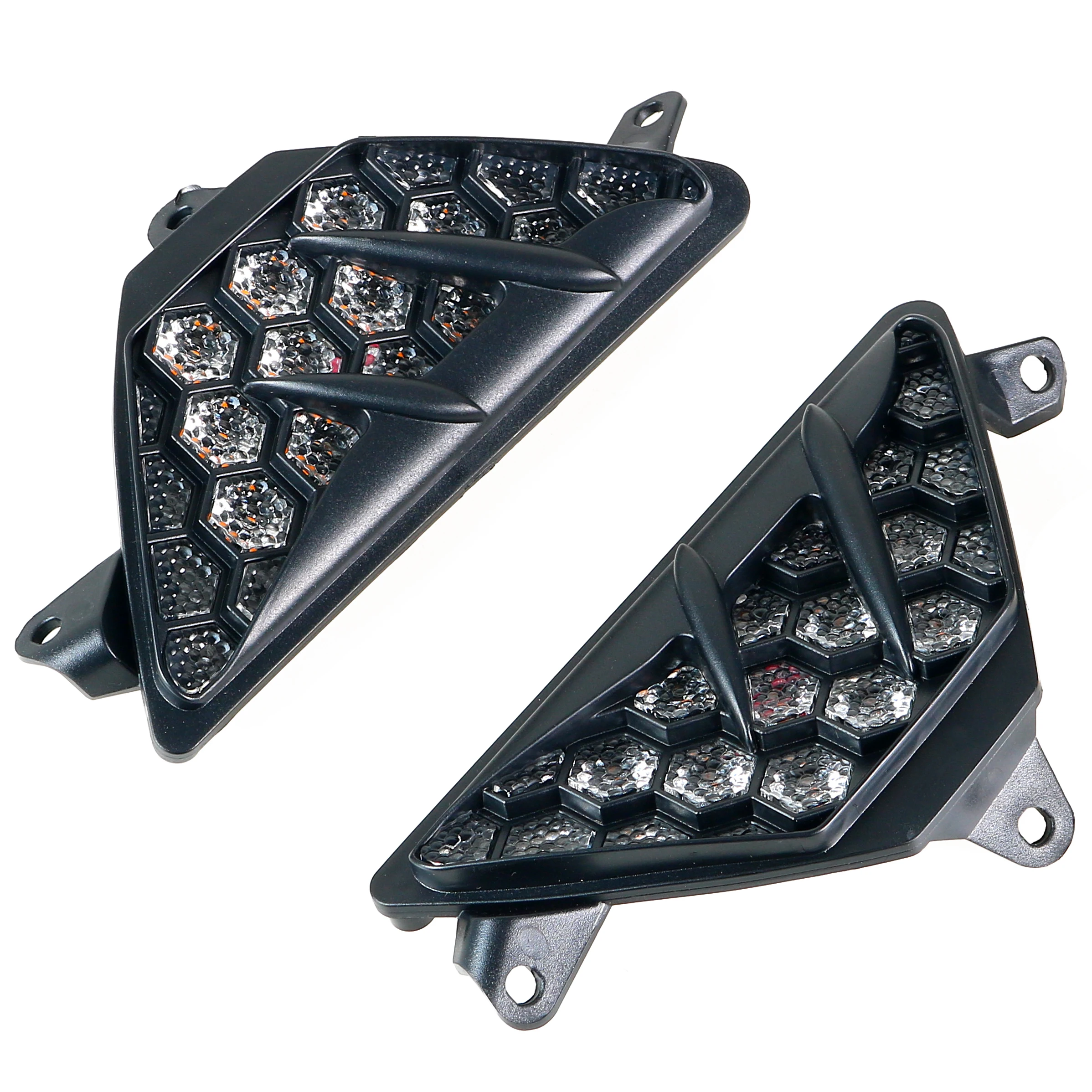 灯籠 光 2024-2025 KAWASAKI NINJA ZX6R ZX636 OEM FRONT HEADLIGHT LED