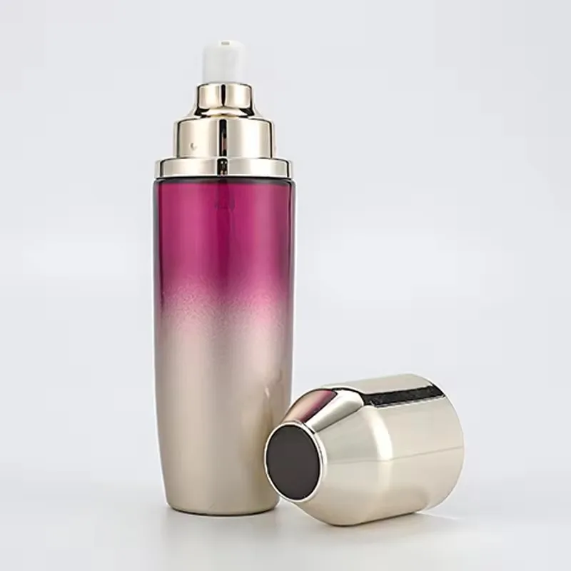 Irregular 50g 50ml 100ml 120ml cosmetic packaging lotion toner serum cosmetic pump skincare packaging details