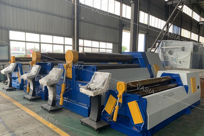 Hot Selling Nantong Teli Brand 4 Rollers Roll Bending Machine Plate Rolling Machine