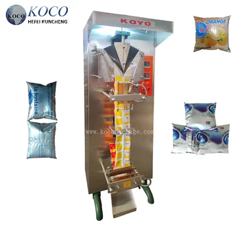 KOYO  HEFEI Automatic 500ml Mini Small Plastic Bag Drinking Purified Water Packaging Machine With Full Set