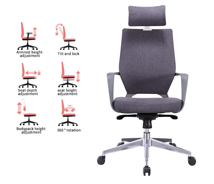 Low Price Wholesale Luxury Modern Ergonomic Office Chair Design Net
