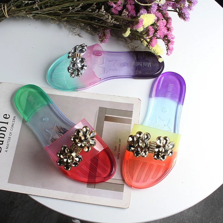 salut Rationalisering Uplifted Wholesale 2022 New Arrival Trendy pvc women clear jelly shoes neon color  jelly sandals comfortable transparent jelly women slippers From  m.alibaba.com