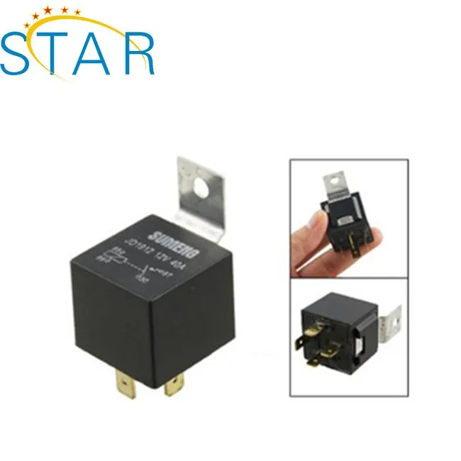 12V 24V 40A 5Pin SPDT relé automotivo com fios & arnês soquetes de alta qualidad