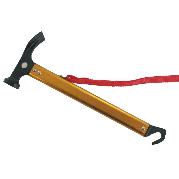 Многофункциональный алюминиевый молоток для палатки, аксессуар для кемпинга, отдыха на открытом воздухе, Походов, Кемпинга