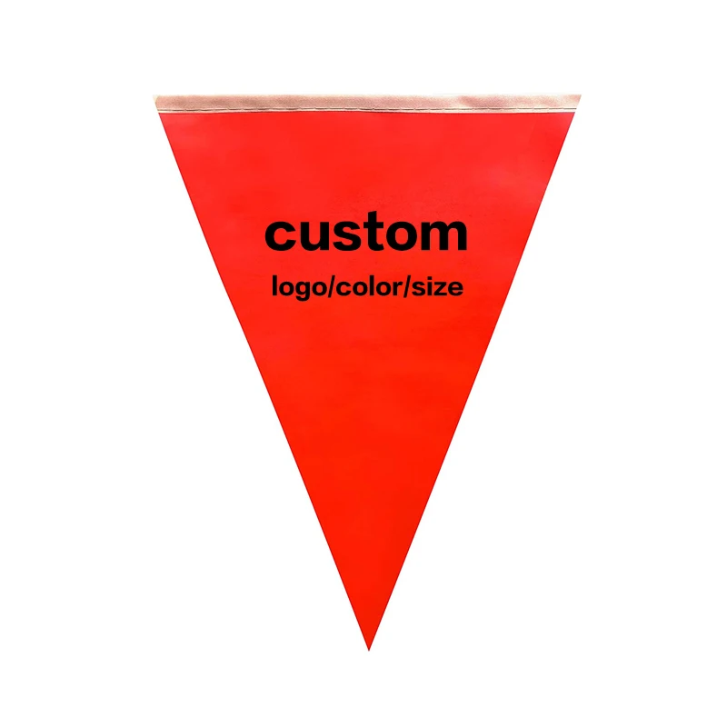 Factory price happy birthday banner polyester string bunting flags decorations party supplies