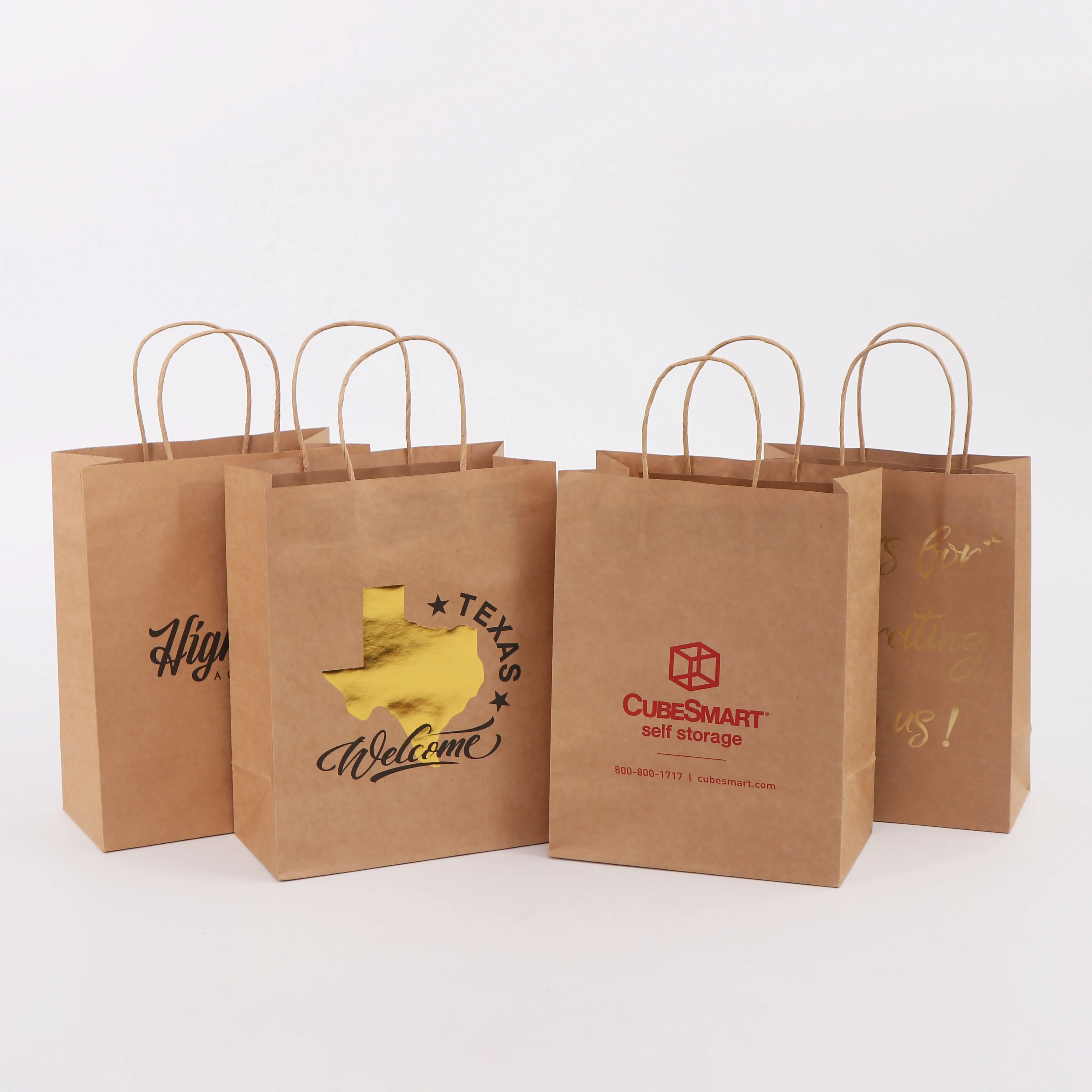 New Design Kraft Paper Bag Custom Kraft Paper Bags With Logo Kraft ...