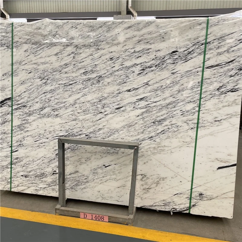 product white black slab marble white marble with black veins slab-2