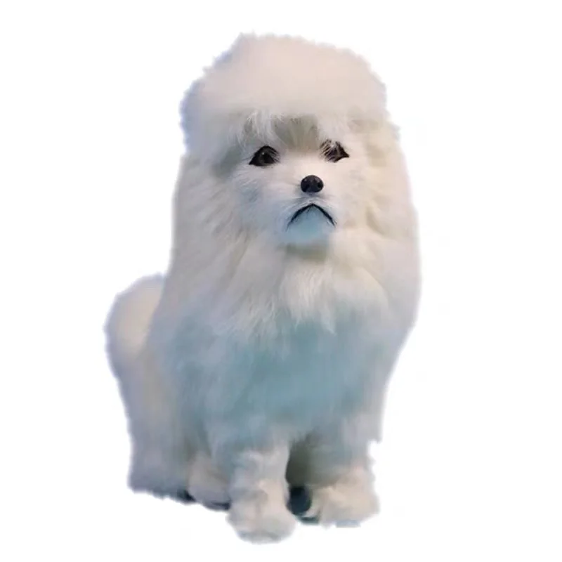 Furreal Perro Blanco Real Life White Toy Dog