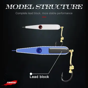 CHEERY Stainless Steel Lure Jerkbait for Sea Fishing Saltwater Boat Fishing Sinking Long-Casting Tuna/GT Without Hooks – Minnow – view 5