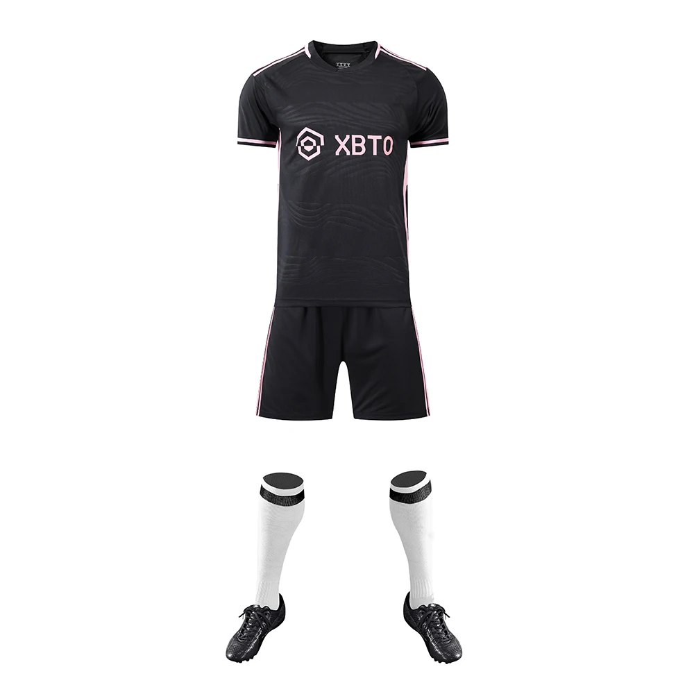Top Thai Quality Quick Dry Soccer Jersey Men's Football Kits Custom