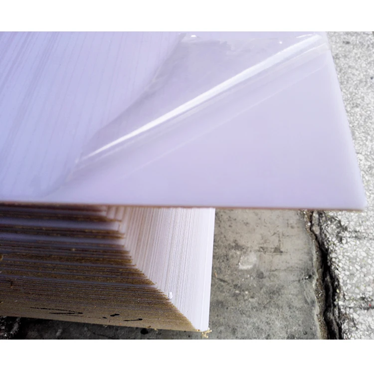 guangzhou factory 2mm 3mm 4mm 5mm milky white color plastic