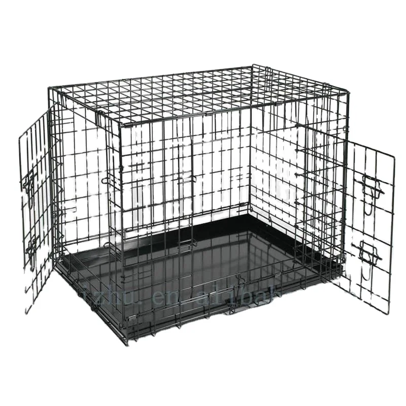 ovation double door dog crate