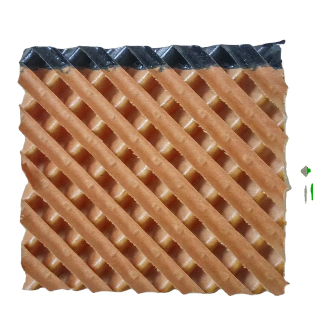 High Quality 7090 / 7060 cooling pad evaporative honey comb cooling pad for greenhouse chicken coop cooling in aquaculture farms