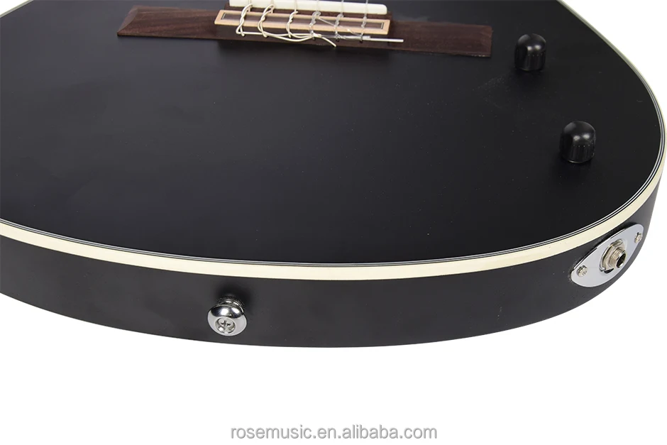 アコギ tayste Silent Classical Guitar Electric 39-inch Spruce Top Semi