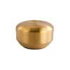 Gold- - Bowl with lid