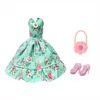 Accessori colorati per abbigliamento floreale