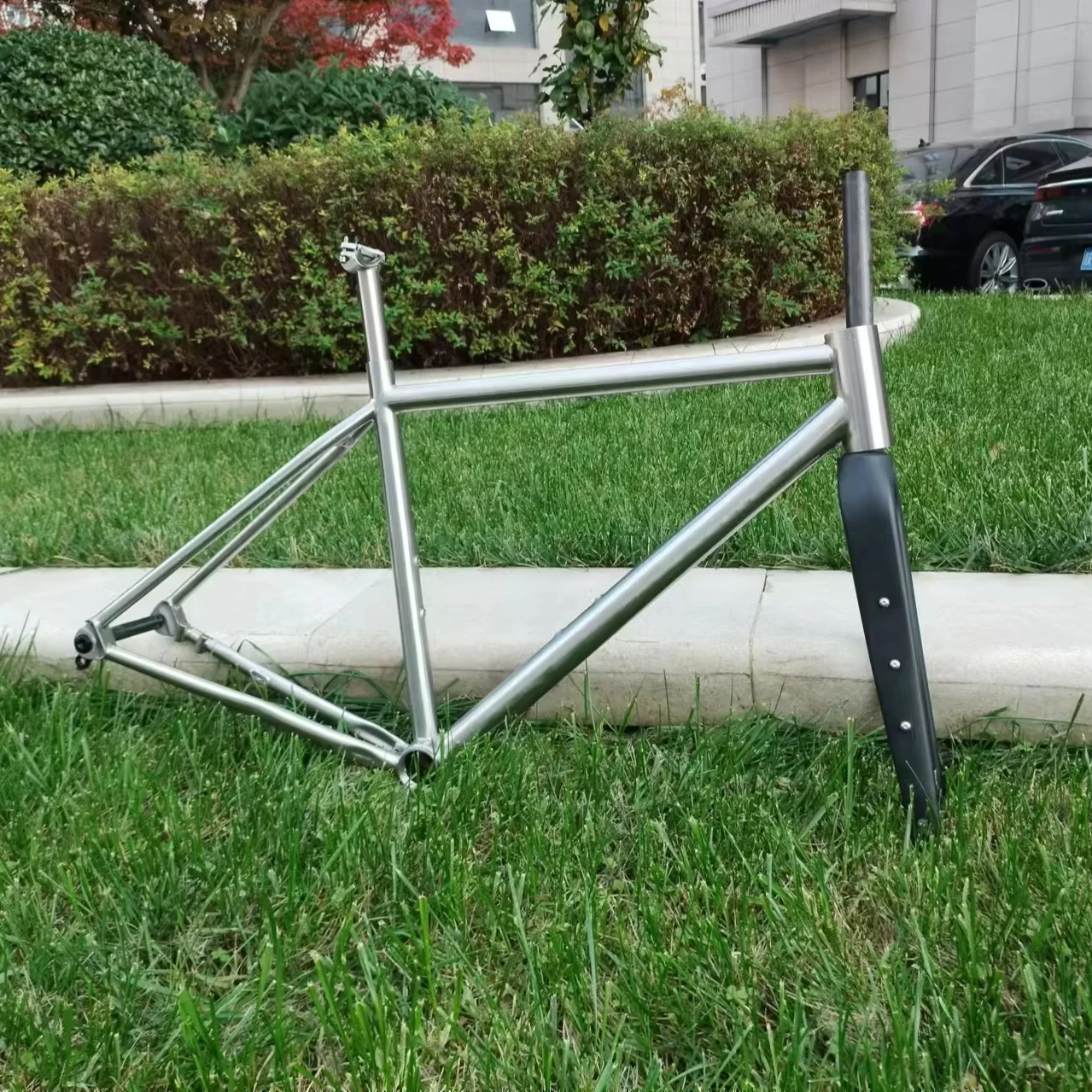 Titan Bike Frame Bicicle Ta Carrectera Titanium Bike Route Titan 700 Bike  Gravel Titanium Framekit Gravel Frameset