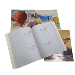 Offset Paper Manufacture Wholesales African Countries Custom French Line Pages Staple Binding A4 A5 Exercise Book Guinea 16*21cm