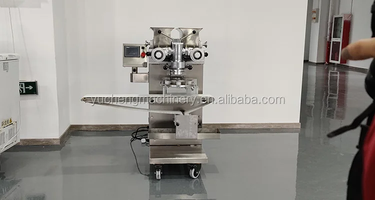 Yucheng specialize in manufacturing ice cream mochi maker machine automatic ice cream mochi encrusting machine details