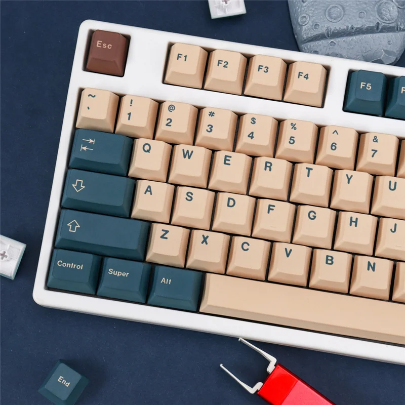 GMK earth tones 4 kit 自作キーボード（2021年後半の自作キーボードの 