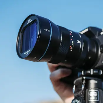 SIRUI 24mm Anamorphic Fixed Focus Wide-Angle Lens F2.8 1.33X Full Frame for E Mount Blue Flare detail image