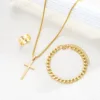 3pc gold set