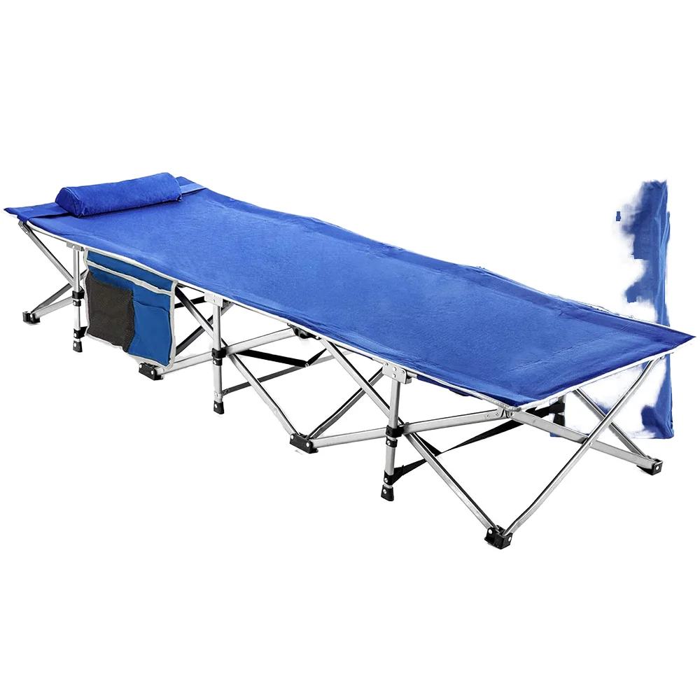 WOQI Luxury Comfortable Extra Heavy Folding Camping Bed Adult Folding Bed