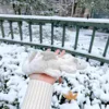 Ciondolo drago delle nevi nuovo bianco 12 cm