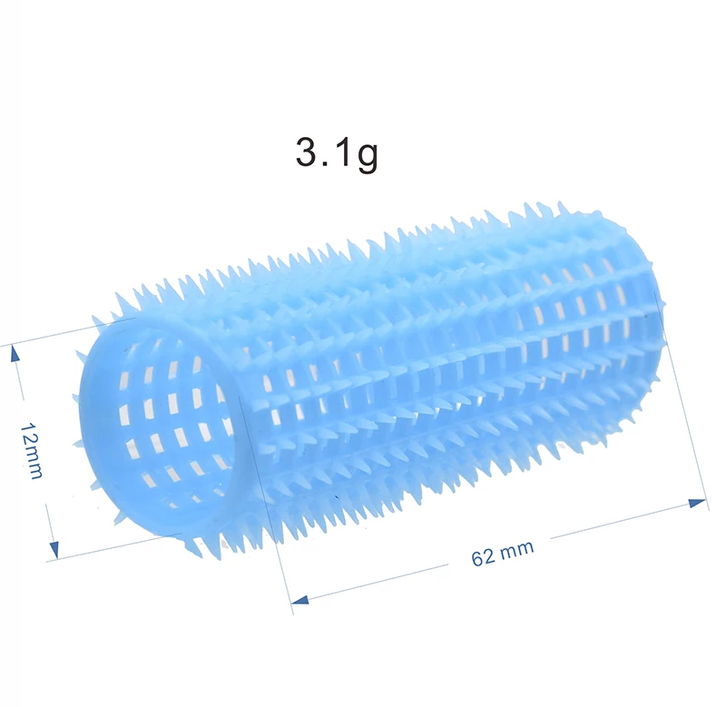 Hair Rollers With Fixed Pins Teeth Hairdressing Curlers Air Bang Big