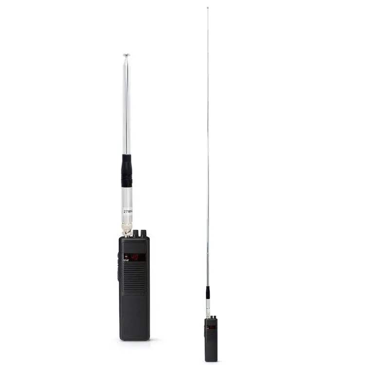 Antenna Telescopica 27 MHz Per Radio CB – Regolabile 23-130 Cm, Connettore BNC, Guadagno 1.8 DBi, Per Cobra E Altri