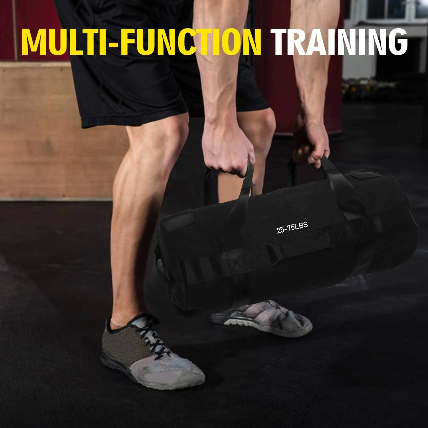 Waterproof Training Exercise Sandbags Weighted Adjustable Fitness Sand