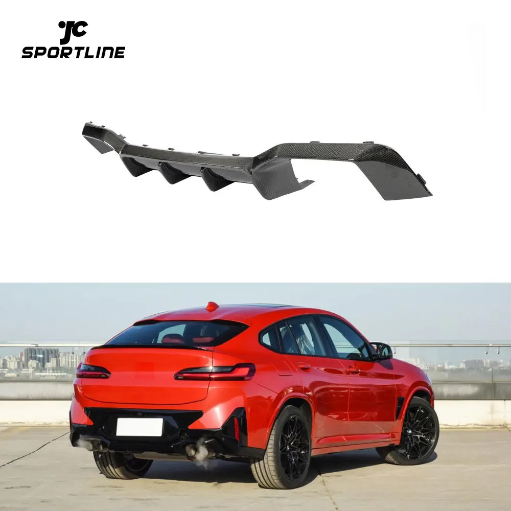X4m Rear Diffuser G02 X4 Carbon Fiber Rear Diffuser Valance for BMW X4 G02 F98 X4M 2023 ...